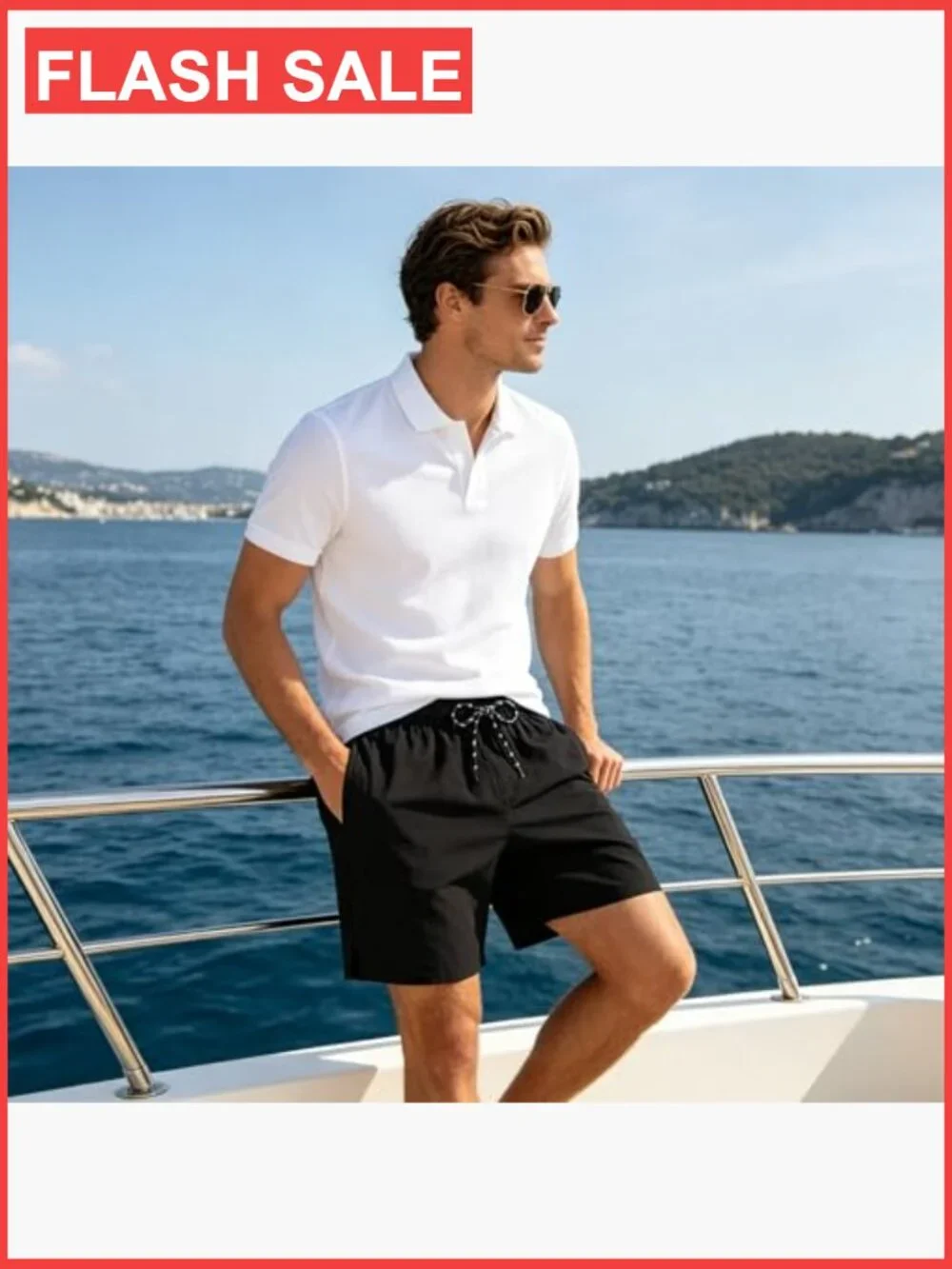 Men's 2-in-1 Swim Trunks 5